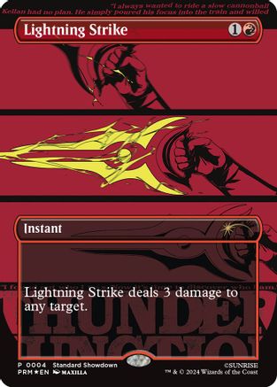 Lightning Strike (004) (Cowboy Bebop) Foil - Standard Showdown Promos