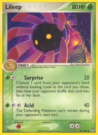 Lileep (52) - Power Keepers
