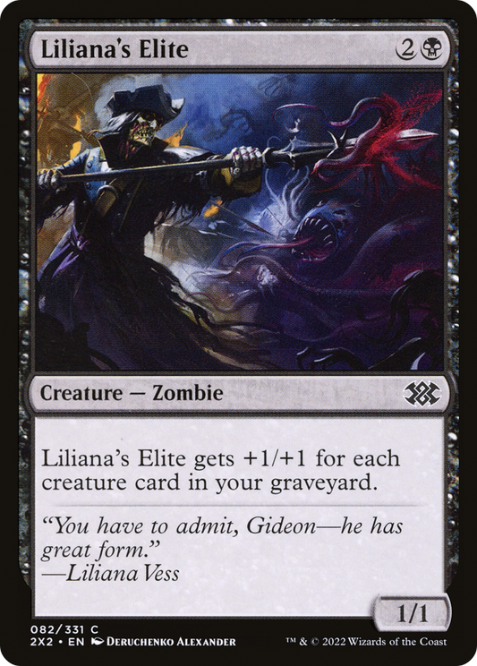 Liliana's Elite (082) Foil - Double Masters 2022