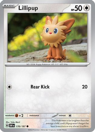 Lillipup (170) - Obsidian Flames