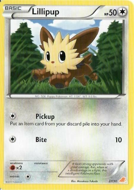 Lillipup (27) - Trainer Kit: Excadrill & Zoroark
