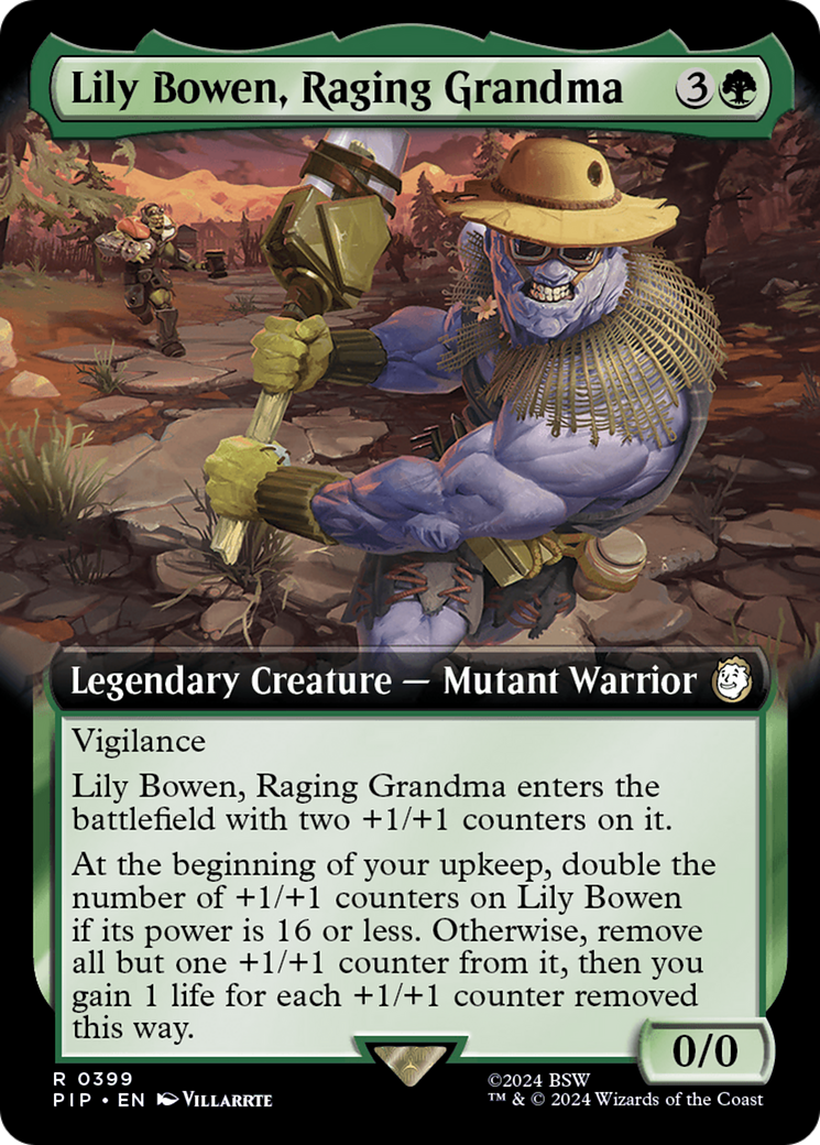 Lily Bowen, Raging Grandma (Extended Art) (399) - Fallout