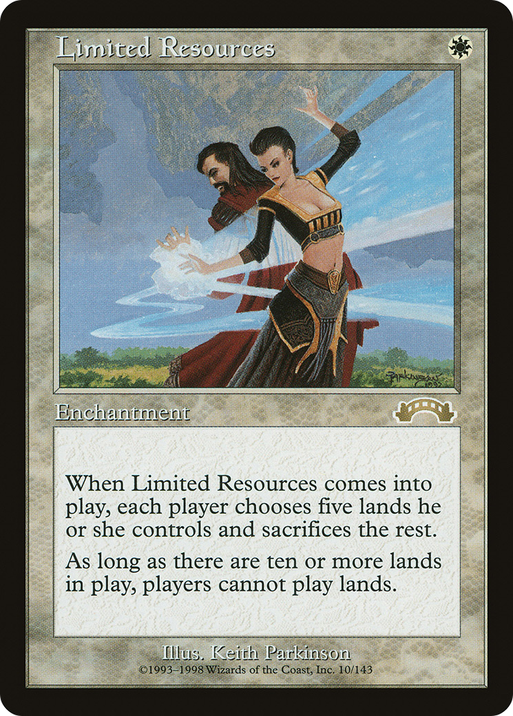 Limited Resources (010) - Exodus