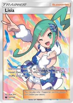 Lisia (Full Art) (164) Holofoil - Celestial Storm