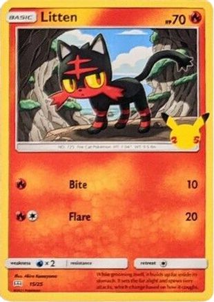 Litten (15) - McDonalds 25th Anniversary Promos