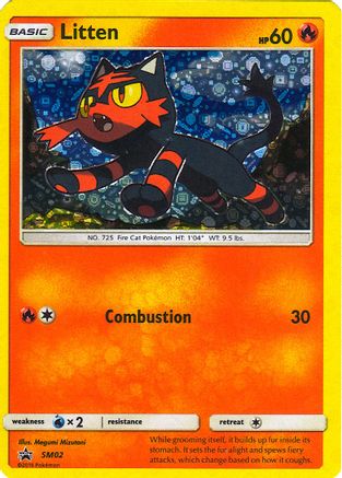 Litten (General Mills Promo) (SM02) Holofoil - Miscellaneous Cards & Products