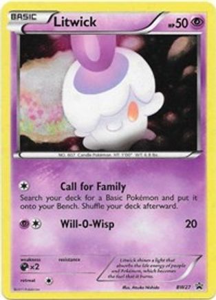 Litwick (BW27) Holofoil - Black Star Promos