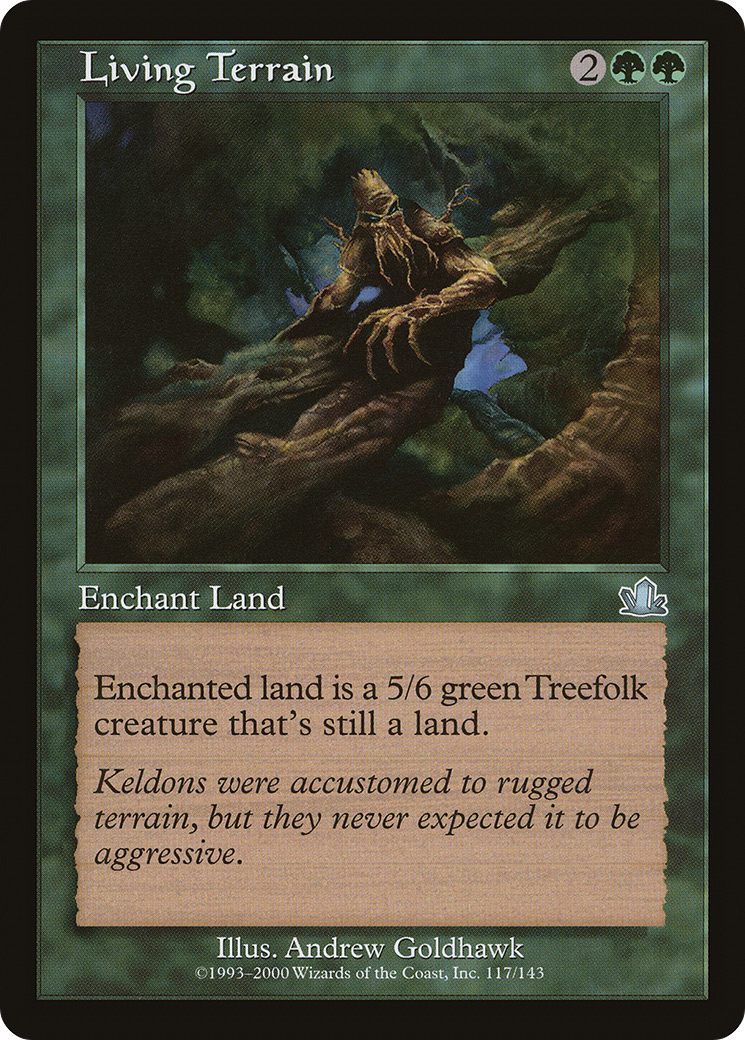 Living Terrain (117) Foil - Prophecy