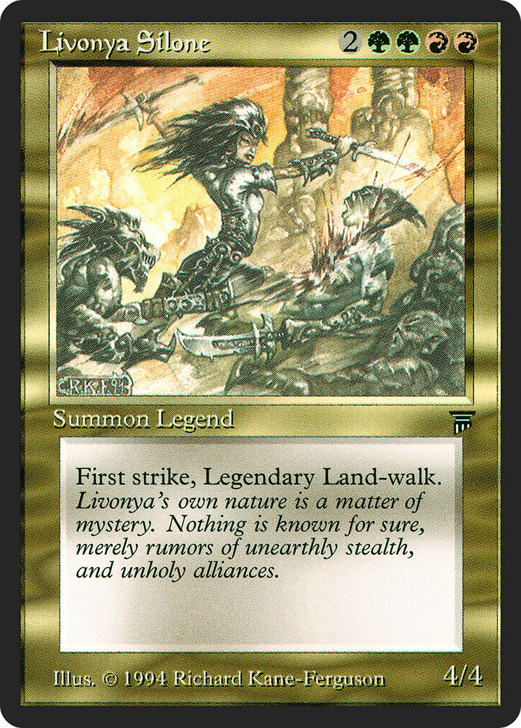 Livonya Silone - Legends