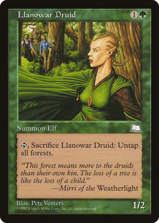 Llanowar Druid - Weatherlight
