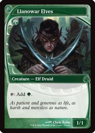 Llanowar Elves (001) Foil - MagicFest Cards