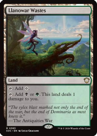 Llanowar Wastes (383) - Commander: Secrets of Strixhaven
