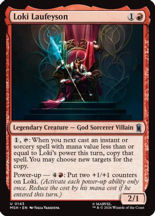 Loki Laufeyson (143) Foil - Marvel Super Heroes