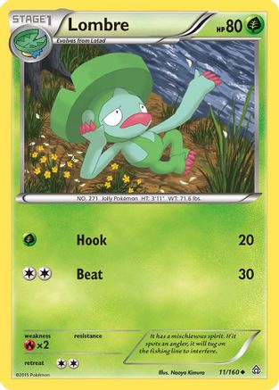 Lombre (11) Reverse Holofoil - Primal Clash