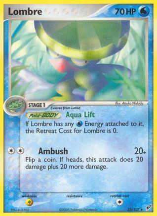 Lombre (33) Reverse Holofoil - Deoxys