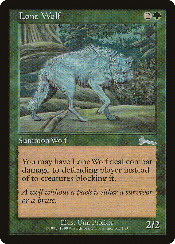 Lone Wolf (105) - Urza's Legacy