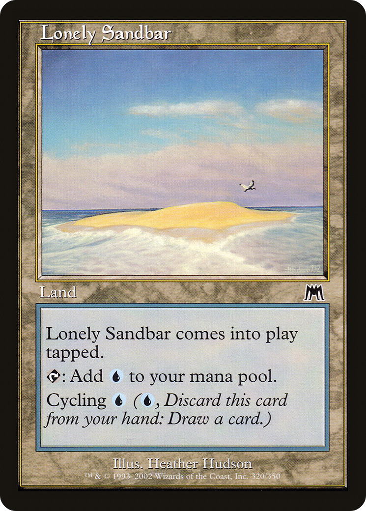 Lonely Sandbar (320) Foil - Onslaught