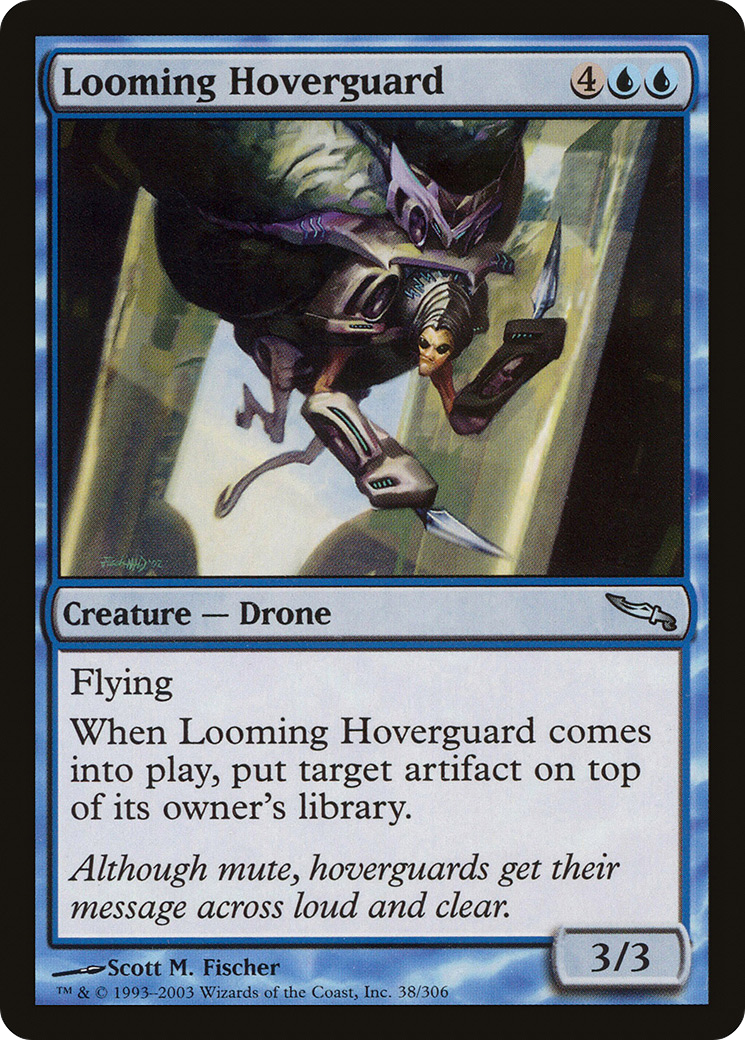 Looming Hoverguard (038) Foil - Mirrodin
