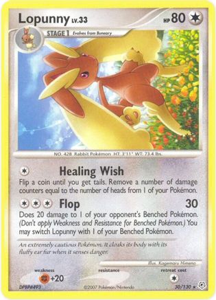 Lopunny (30) Reverse Holofoil - Diamond & Pearl