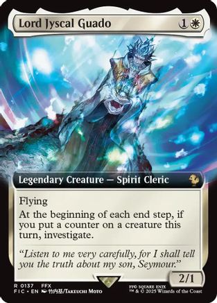 Lord Jyscal Guado (Extended Art) (137) - Commander: FINAL FANTASY