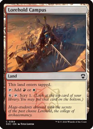 Lorehold Campus (384) - Commander: Secrets of Strixhaven