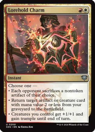 Lorehold Charm (200) Foil - Secrets of Strixhaven