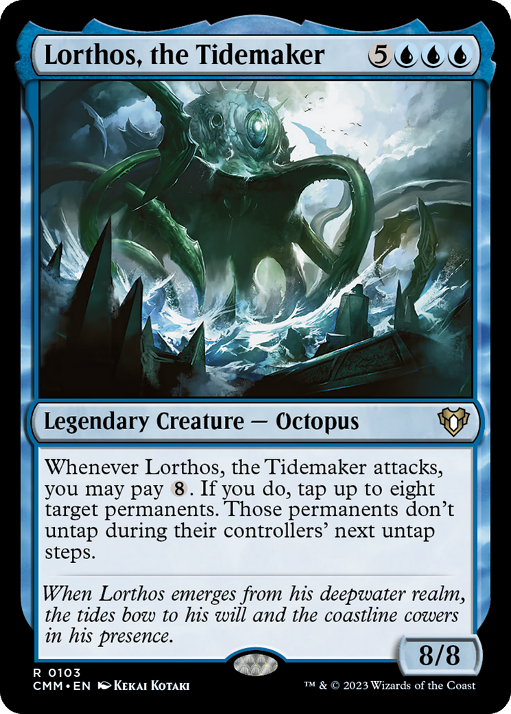 Lorthos, the Tidemaker (103) - Commander Masters