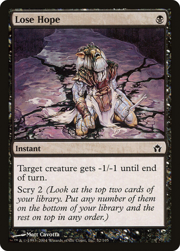 Lose Hope (052) Foil - Fifth Dawn