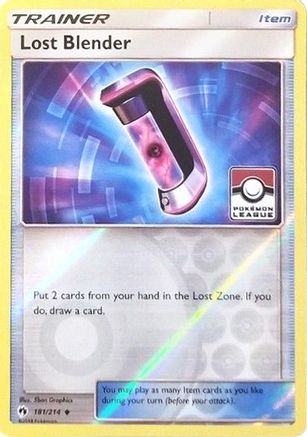 Lost Blender (Pokemon League) (181) Reverse Holofoil - Lost Thunder