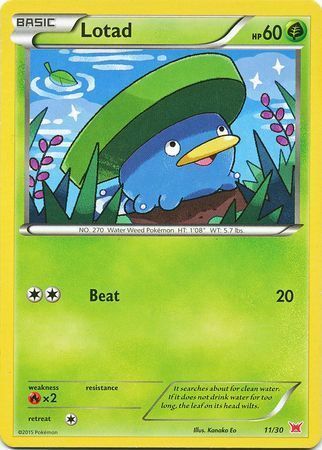 Lotad (11) - Trainer Kit: Latias & Latios