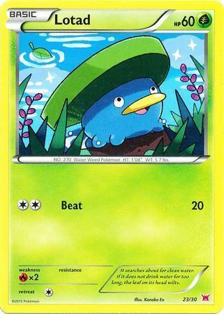 Lotad (23) - Trainer Kit: Latias & Latios