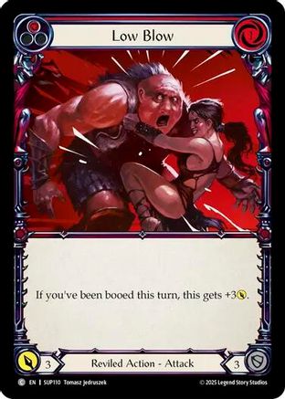 Low Blow (SUP110) Rainbow Foil - Super Slam