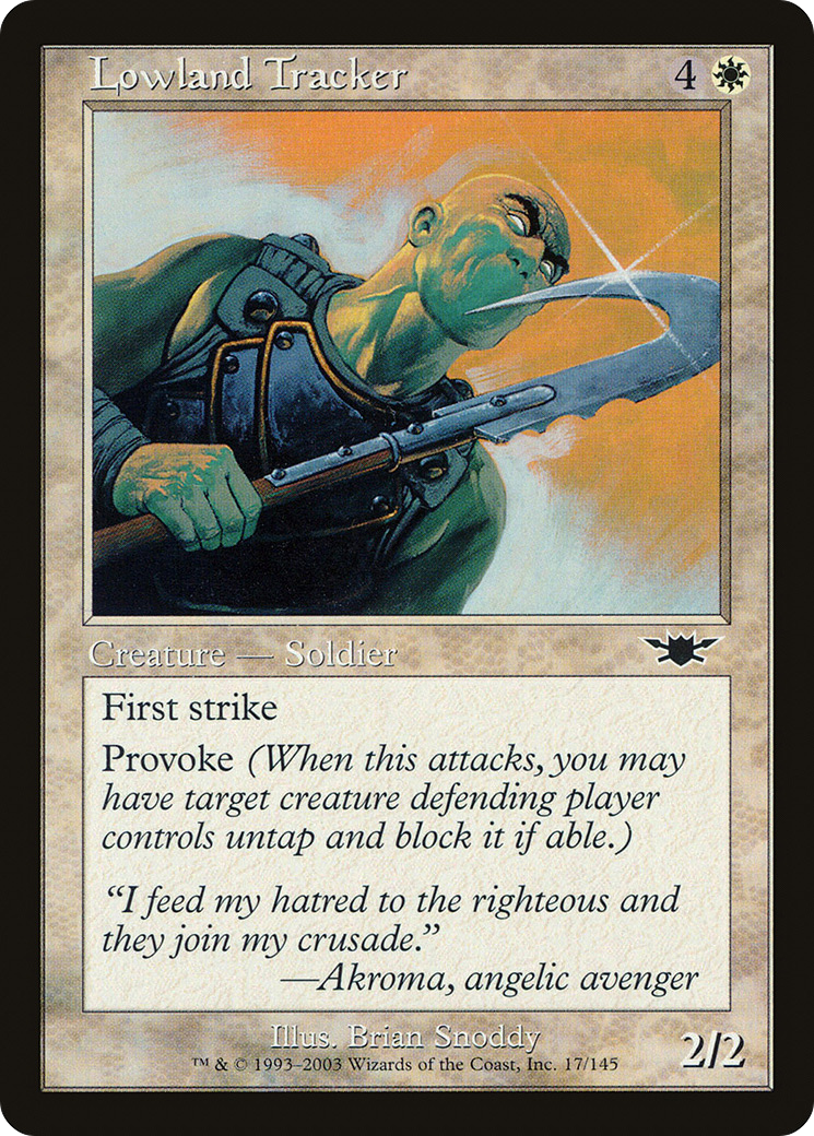 Lowland Tracker (017) Foil - Legions