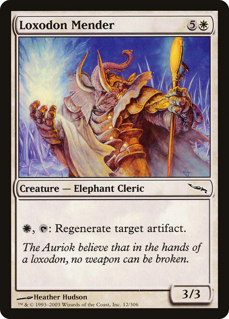 Loxodon Mender (012) Foil - Mirrodin