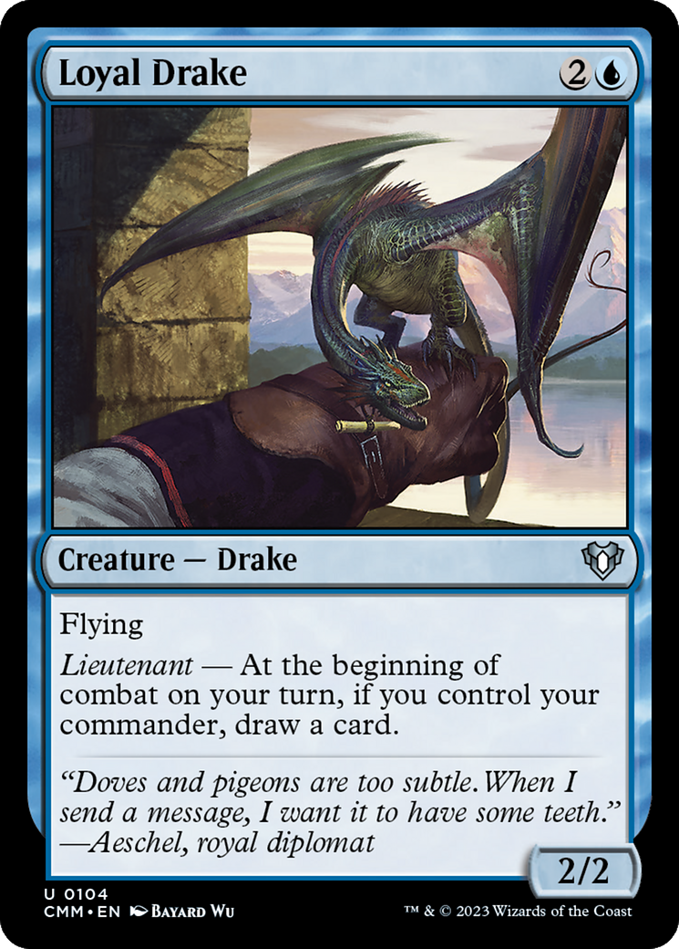 Loyal Drake (104) - Commander Masters
