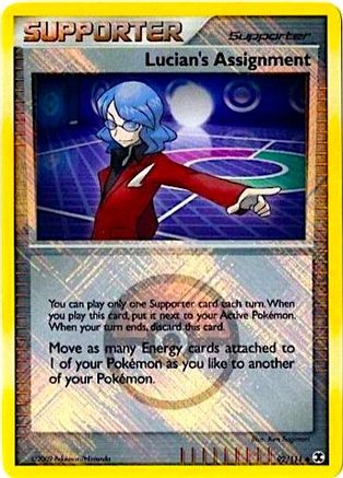 Lucian's Assignment (League Promo) (92) Reverse Holofoil - Rising Rivals