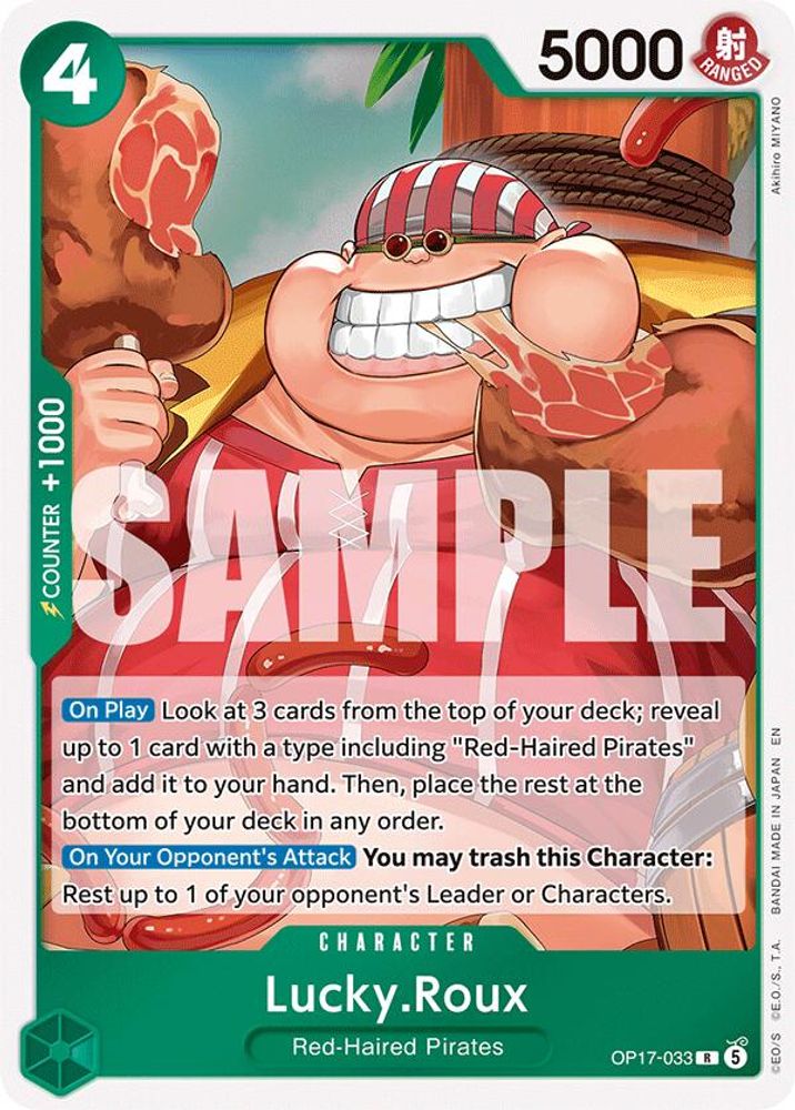 Lucky.Roux (OP17-033) Foil