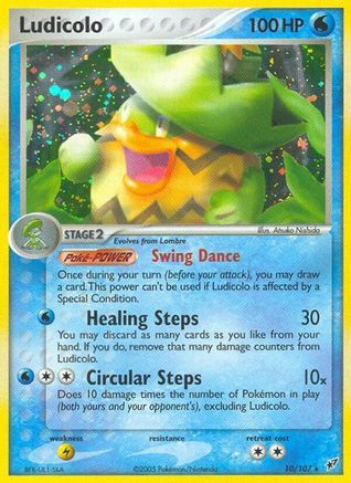 Ludicolo (10) Reverse Holofoil - Deoxys
