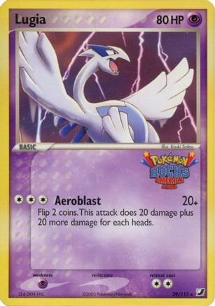 Lugia (Pokemon Rocks America) (29) - Miscellaneous Cards & Products