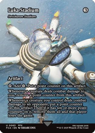 Luka Stadium - Strixhaven Stadium (Showcase) (063) Foil - FINAL FANTASY: Through the Ages