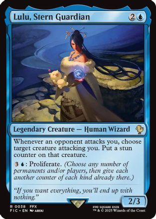 Lulu, Stern Guardian (038) Surge Foil - Commander: FINAL FANTASY
