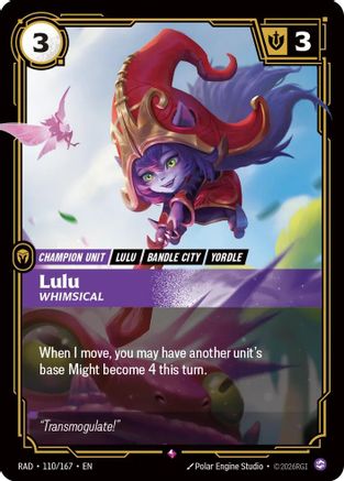 Lulu, Whimsical (110) Foil - Radiance