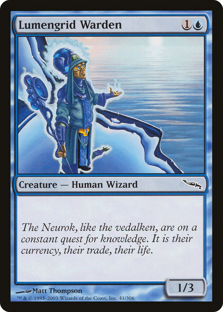 Lumengrid Warden (041) - Mirrodin