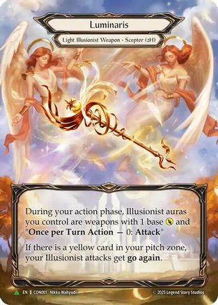Luminaris (Marvel) (CON001) Cold Foil - Flesh and Blood: Promo Cards