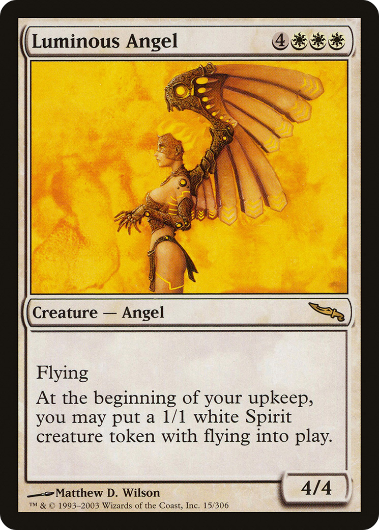 Luminous Angel (015) Foil - Mirrodin