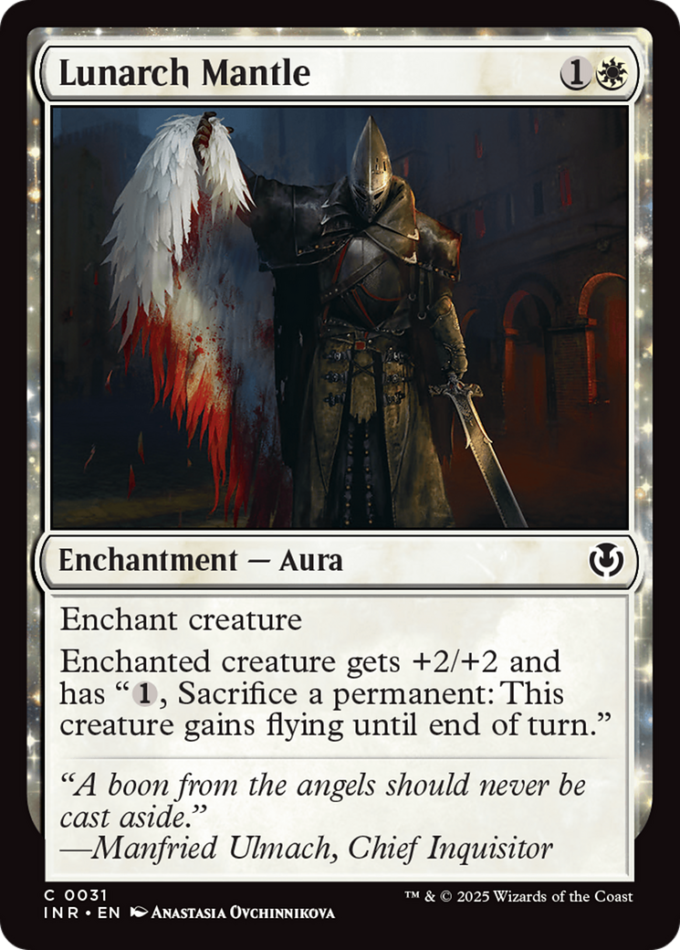 Lunarch Mantle (031) Foil - Innistrad Remastered