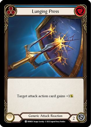 Lunging Press (BEN026) - Blitz Deck: Outsiders - Benji