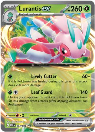 Lurantis ex (4) Holofoil - Pitch Black