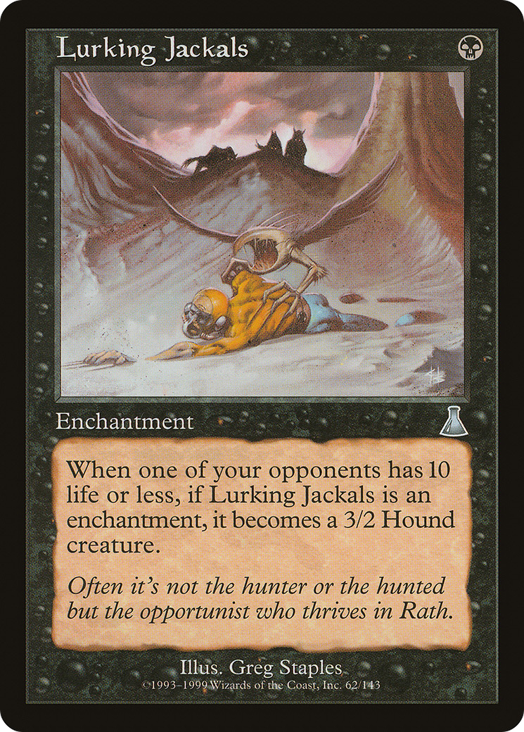 Lurking Jackals (062) - Urza's Destiny
