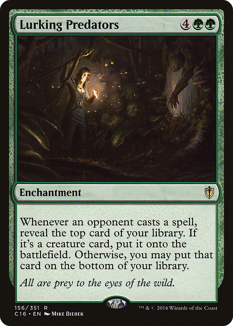 Lurking Predators (156) - Commander 2016